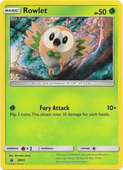 Rowlet SM01 Wave Holo Promo - Alola Collection Moon Exclusive